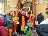 Престольный праздник в храме Новомучеников и исповедников Церкви Русской в Балашихе